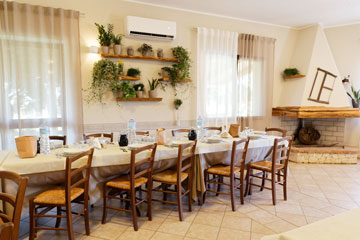 Le sala all agriturismo